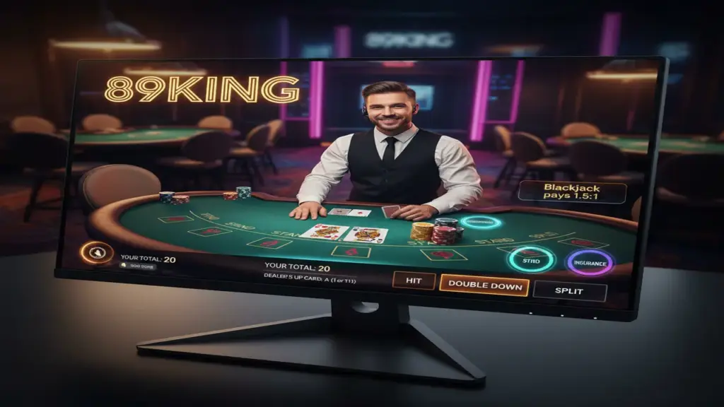 Cách chơi Blackjack 21 điểm 89King