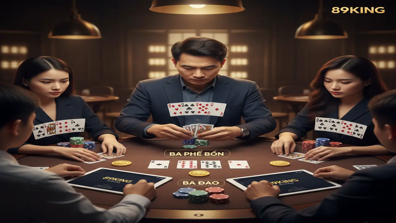 Cách xếp bài Mậu Binh hay 89King