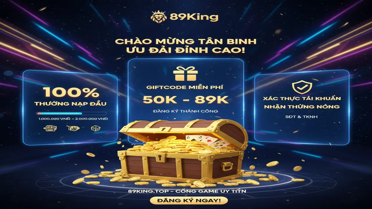 Tổng hợp khuyến mãi tân thủ 89King