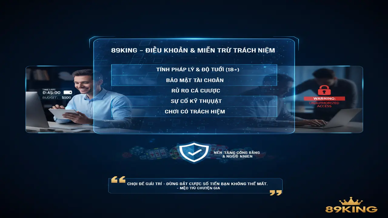 Miễn Trừ Trách Nhiệm 89King